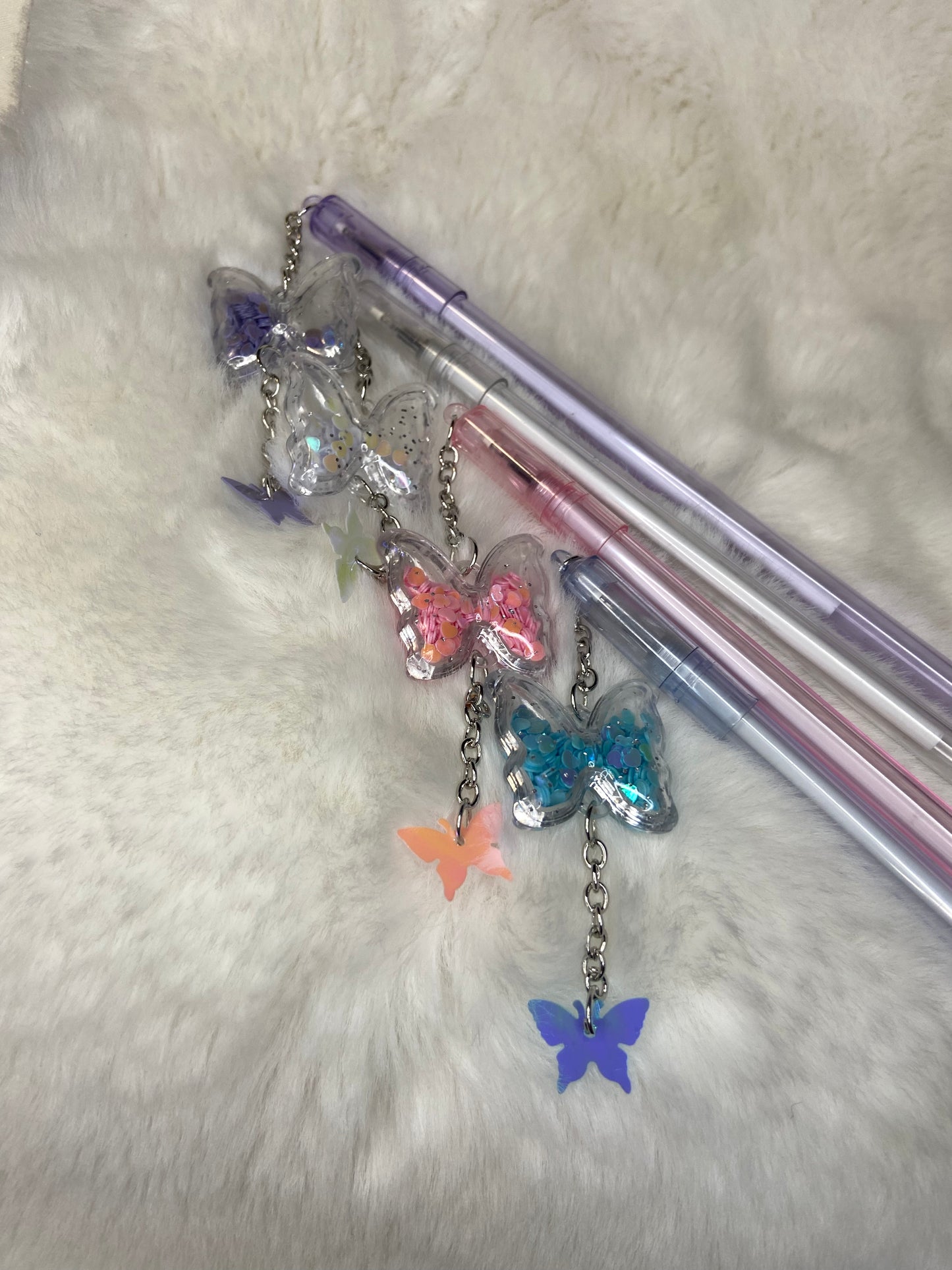 Butterfly Pendant Gel Pen