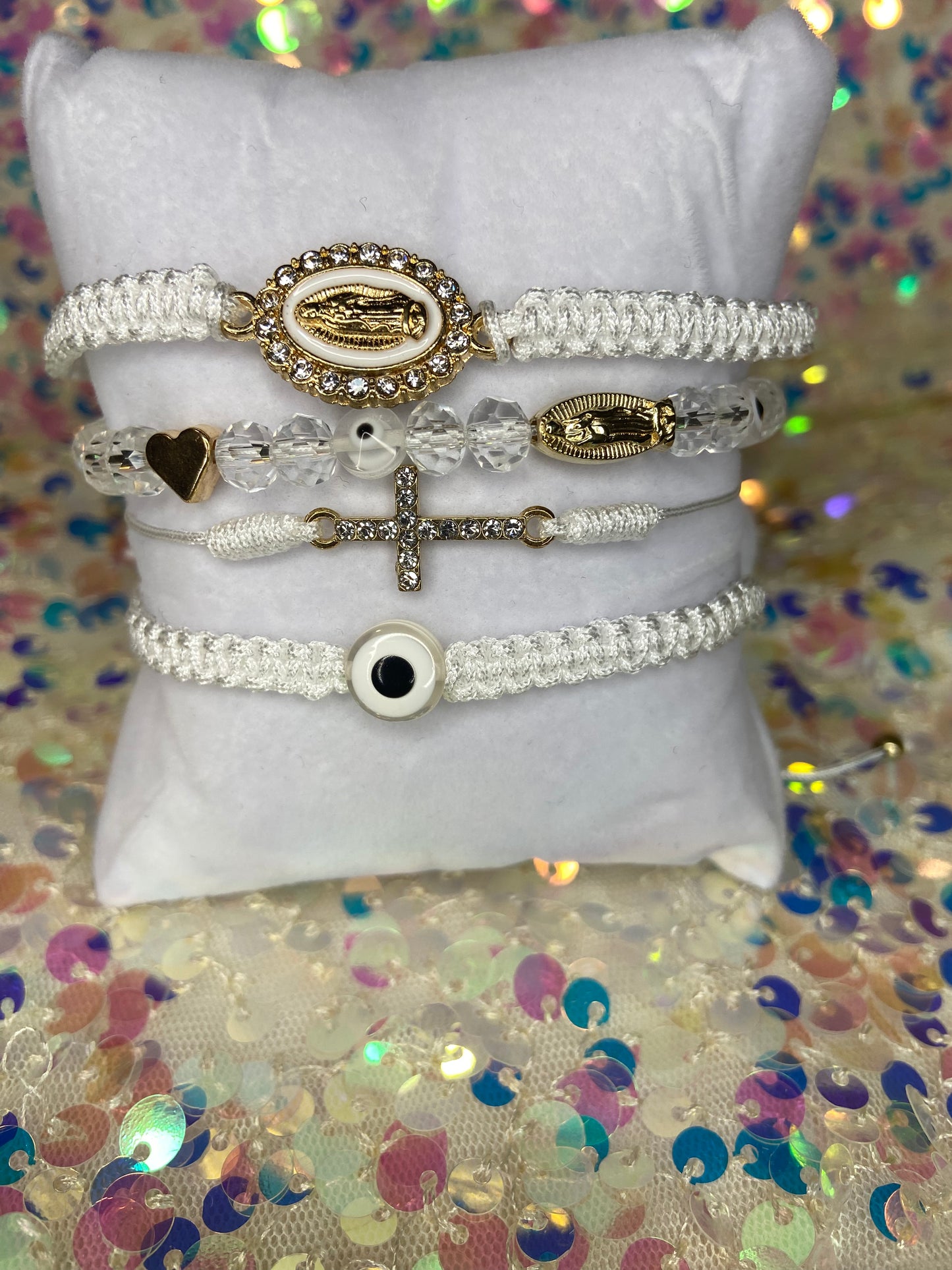 Virgencita Bracelet Set