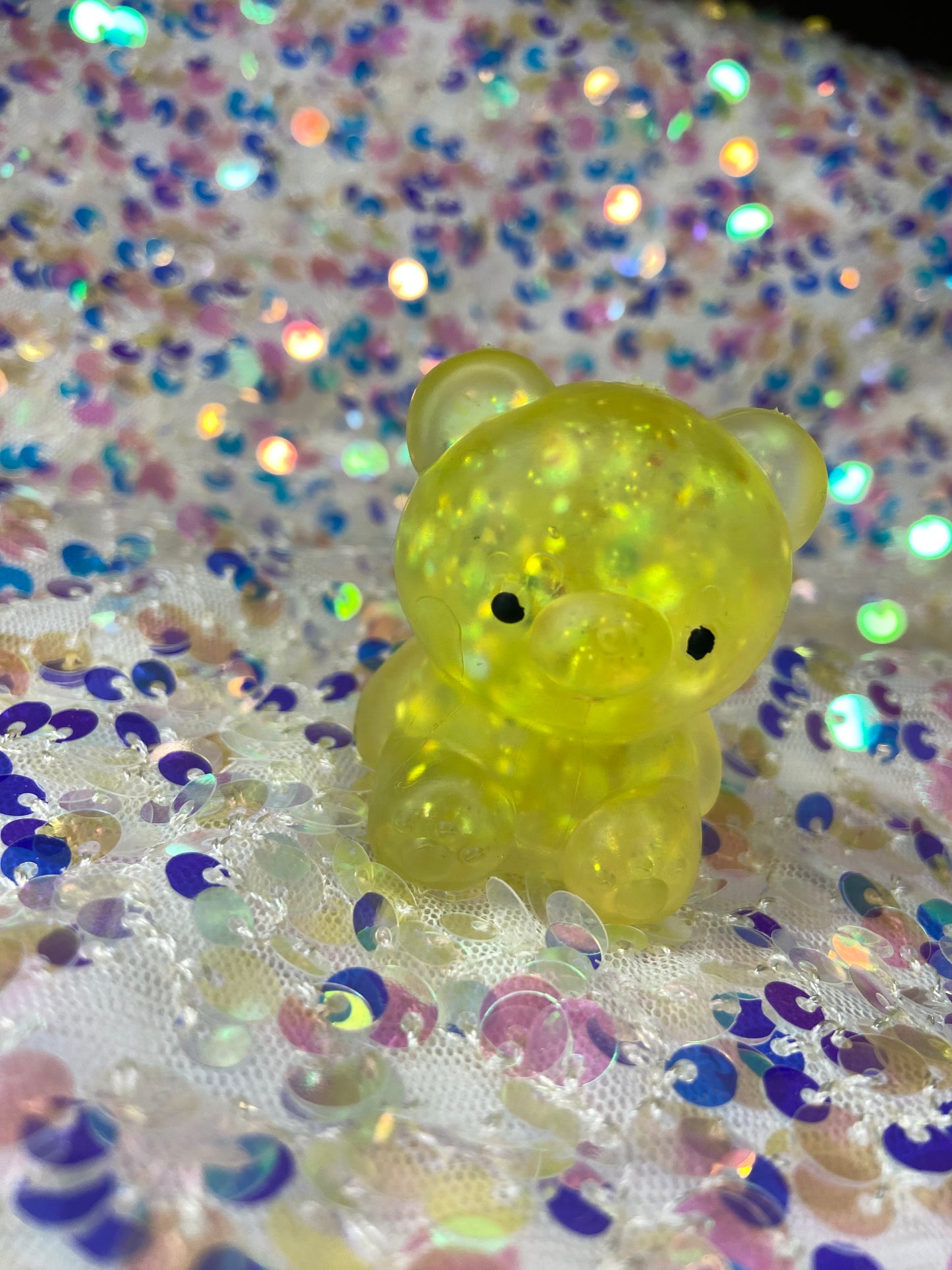 Teddy Bear Glitter  Squishies