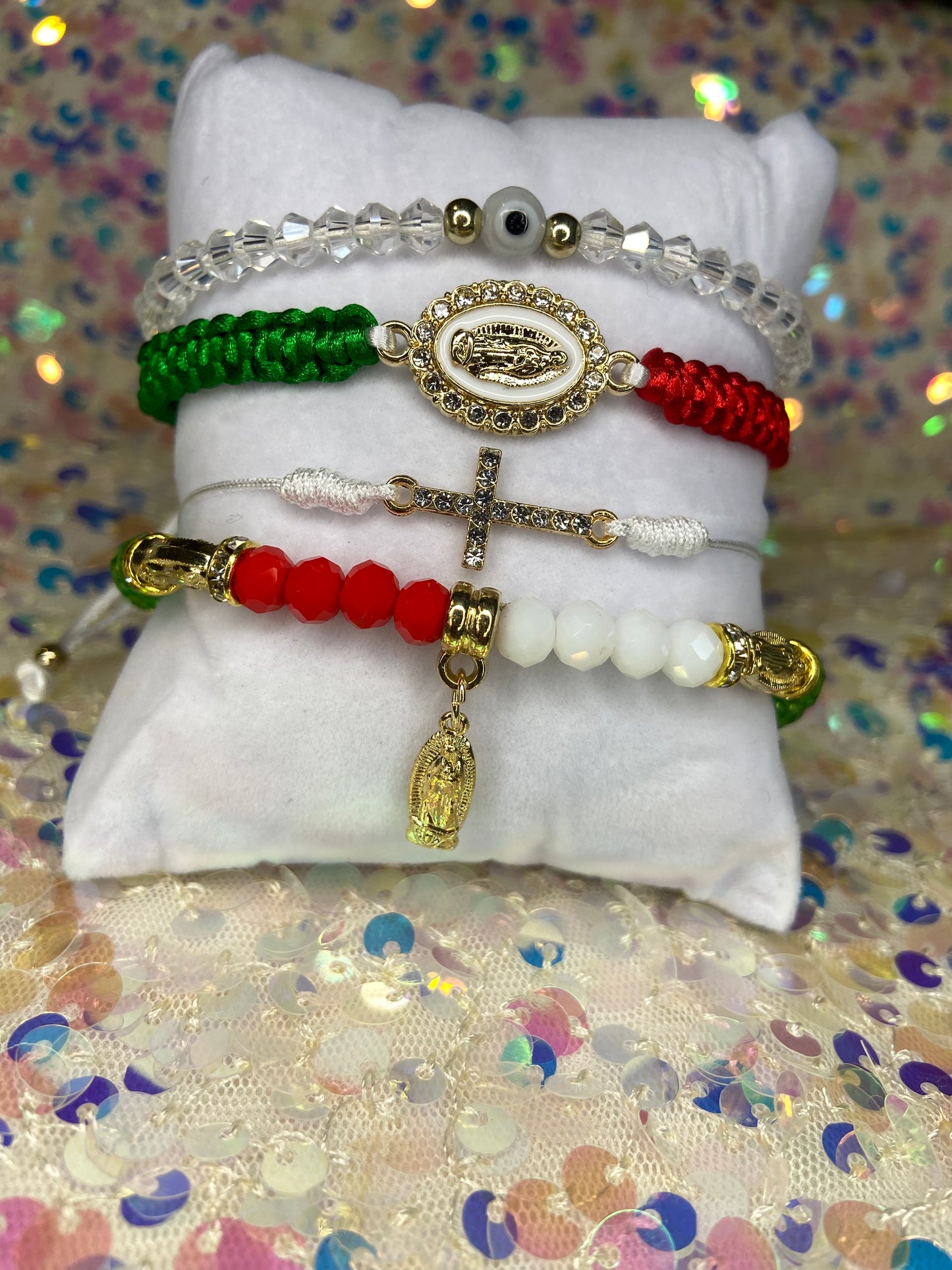 Virgencita Bracelet Set